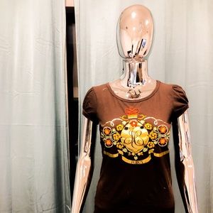Cute brown T-shirt by Juicy Couture